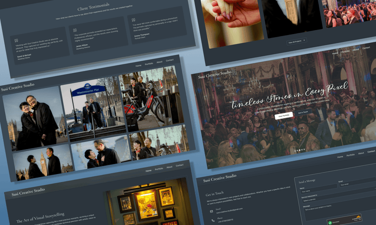 Susi Creative Studio Website